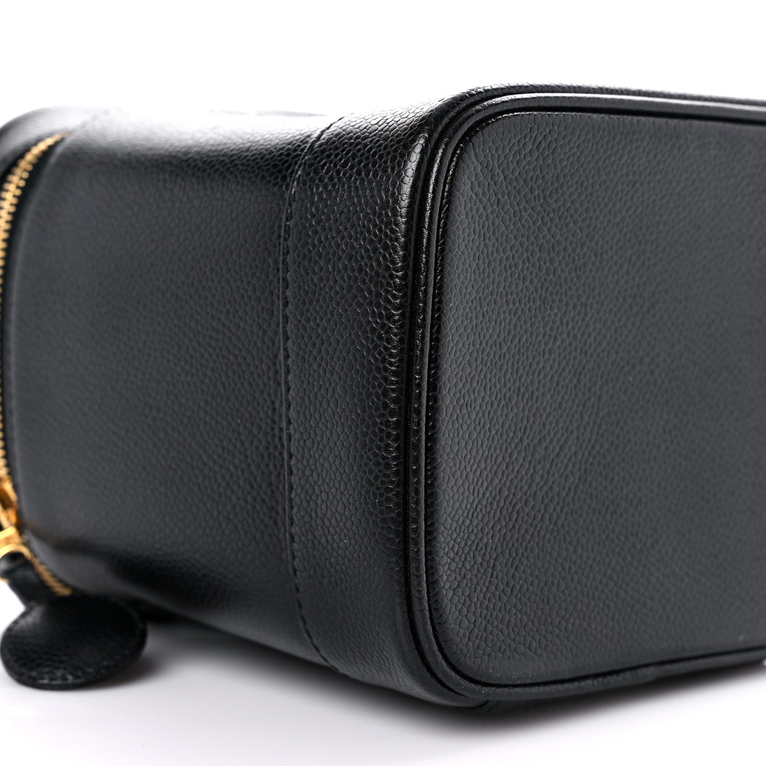 Chanel Caviar Vanity Cosmetic Case Black 9 of 9