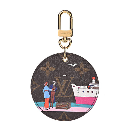 Louis Vuitton Monogram 2016 Christmas Animation Bag Charm Key Ring 1 of 4