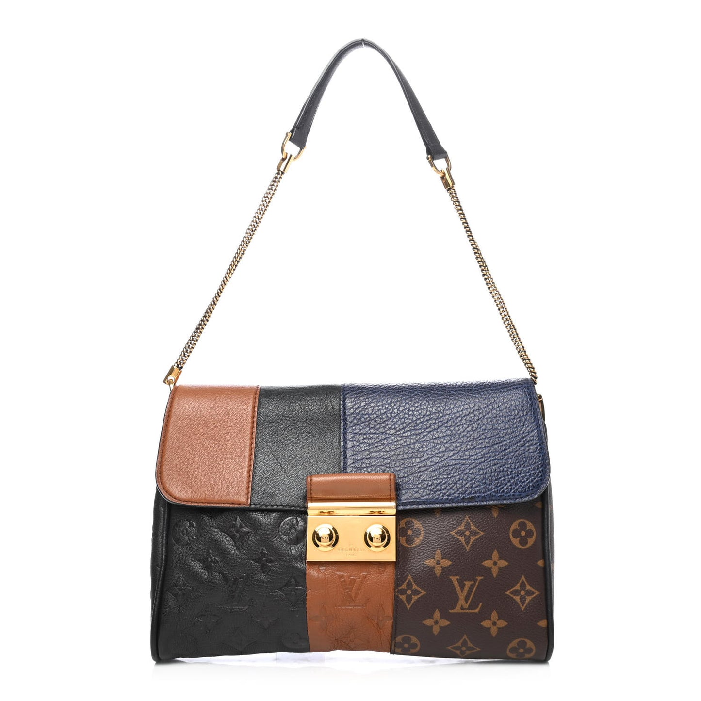 Monogram Blocks Pochette Plate Marine