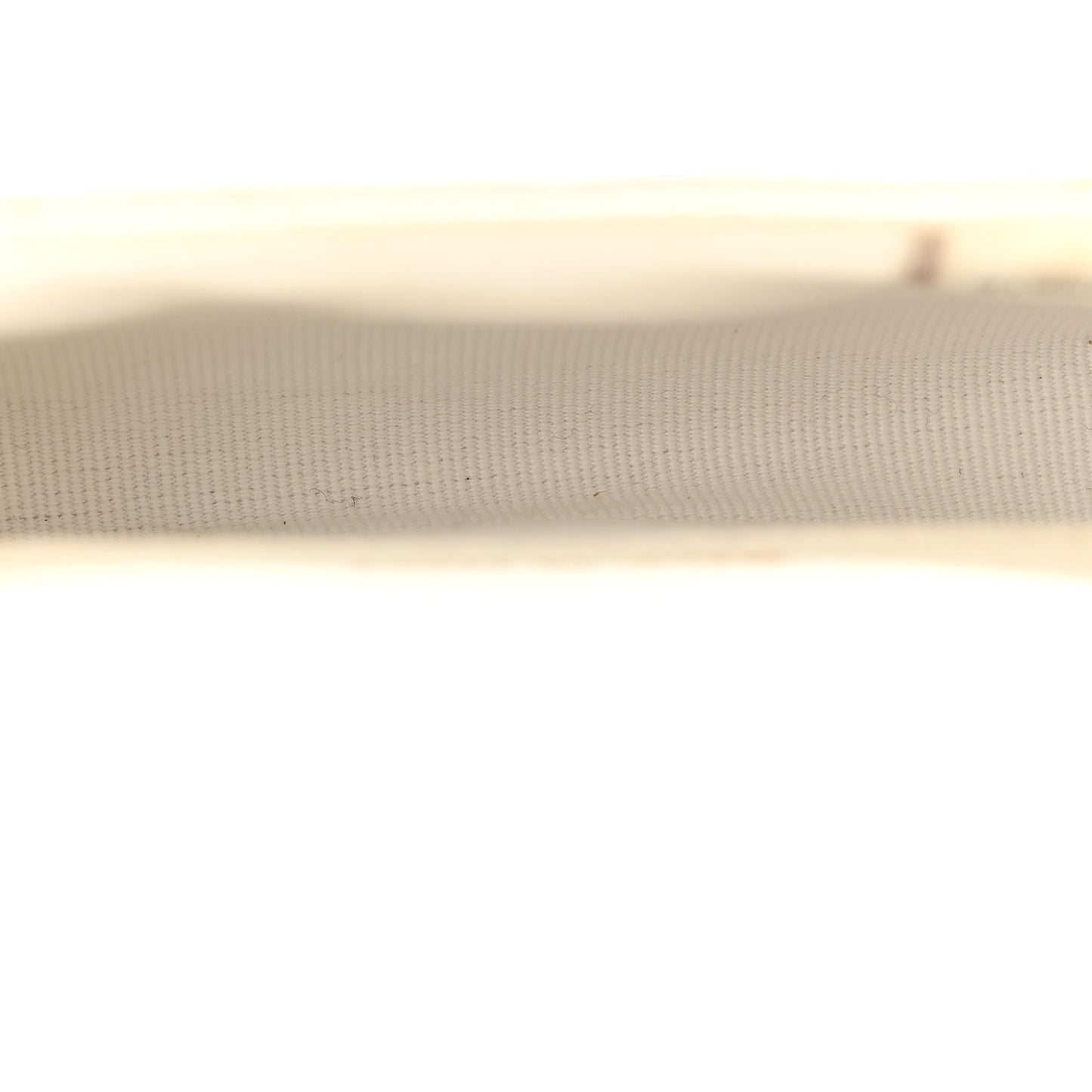 Shiny Caviar Quilted Chain Melody Belt Bag White
