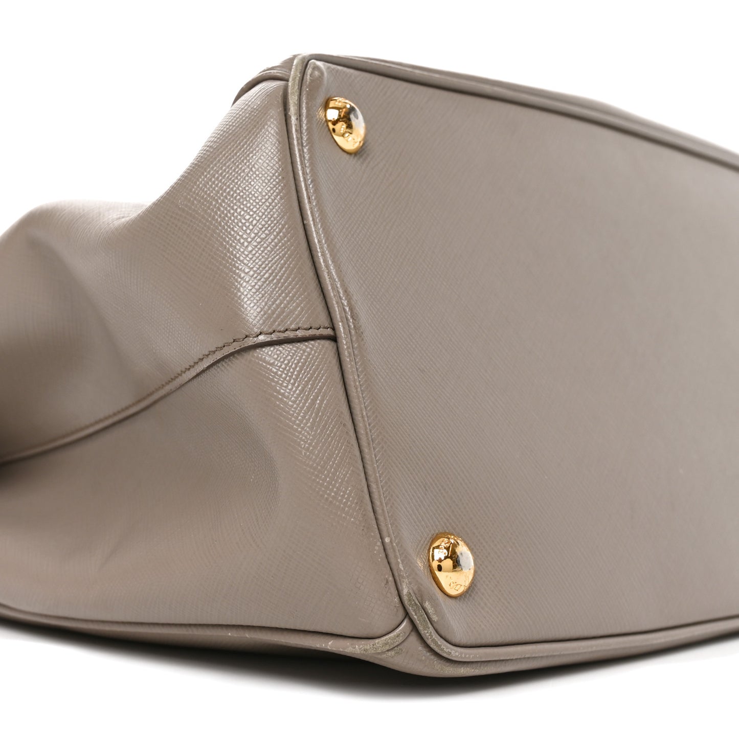 Saffiano Large Galleria Double Zip Tote Argilla