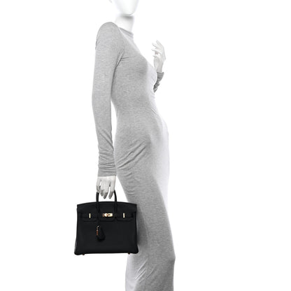 Hermes Togo Birkin 25 Black 2 of 12