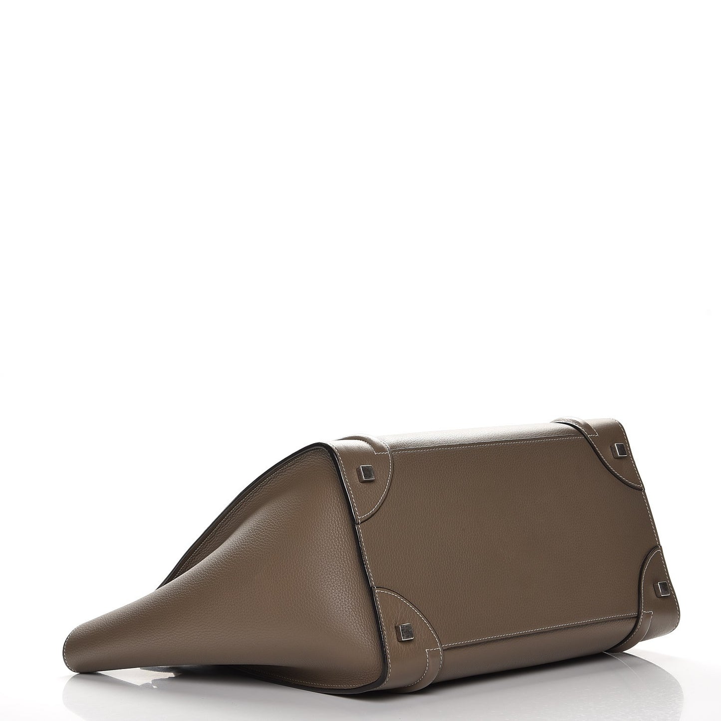 Drummed Calfskin Mini Luggage Souris