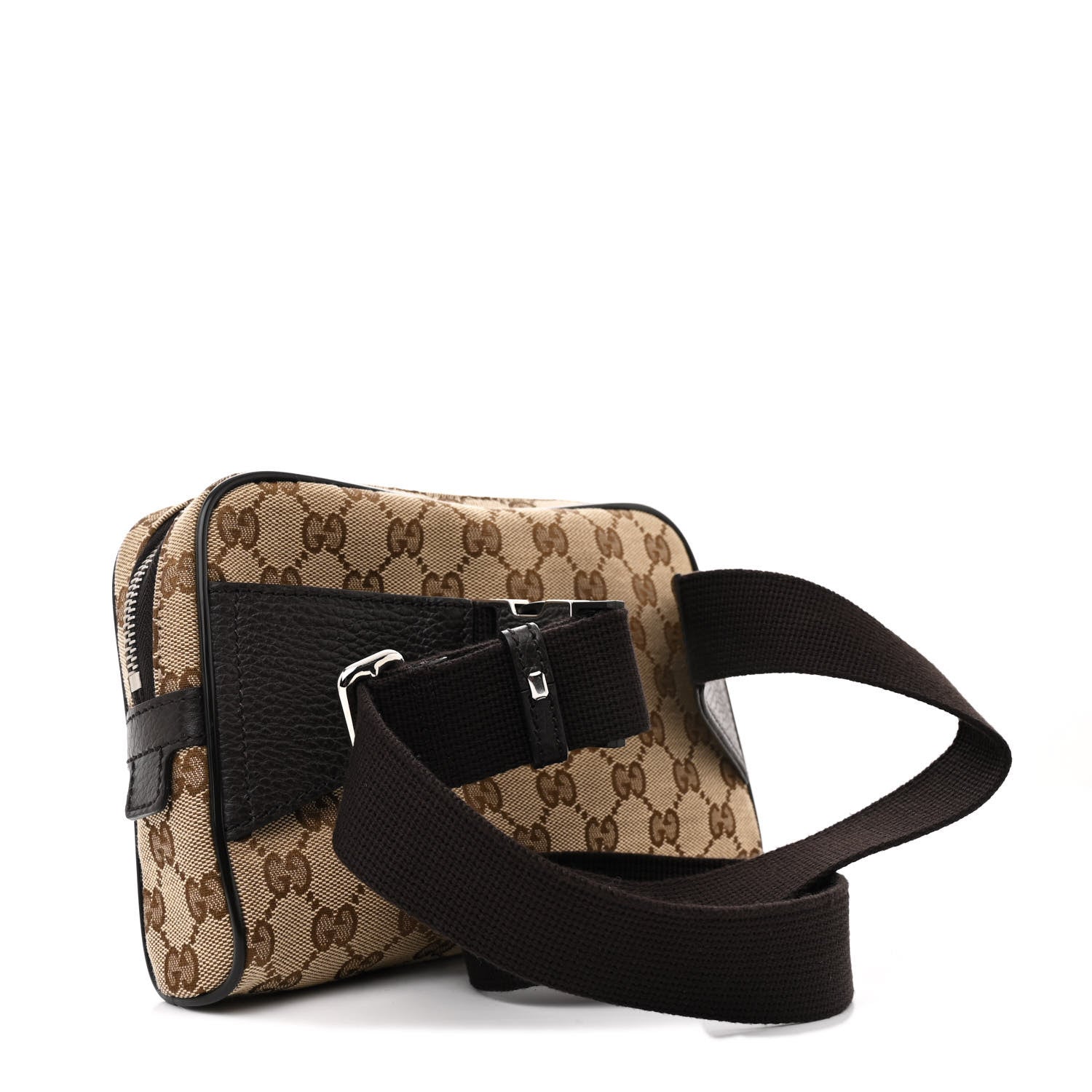 Gucci Monogram Belt Bag Dark Brown 3 of 10
