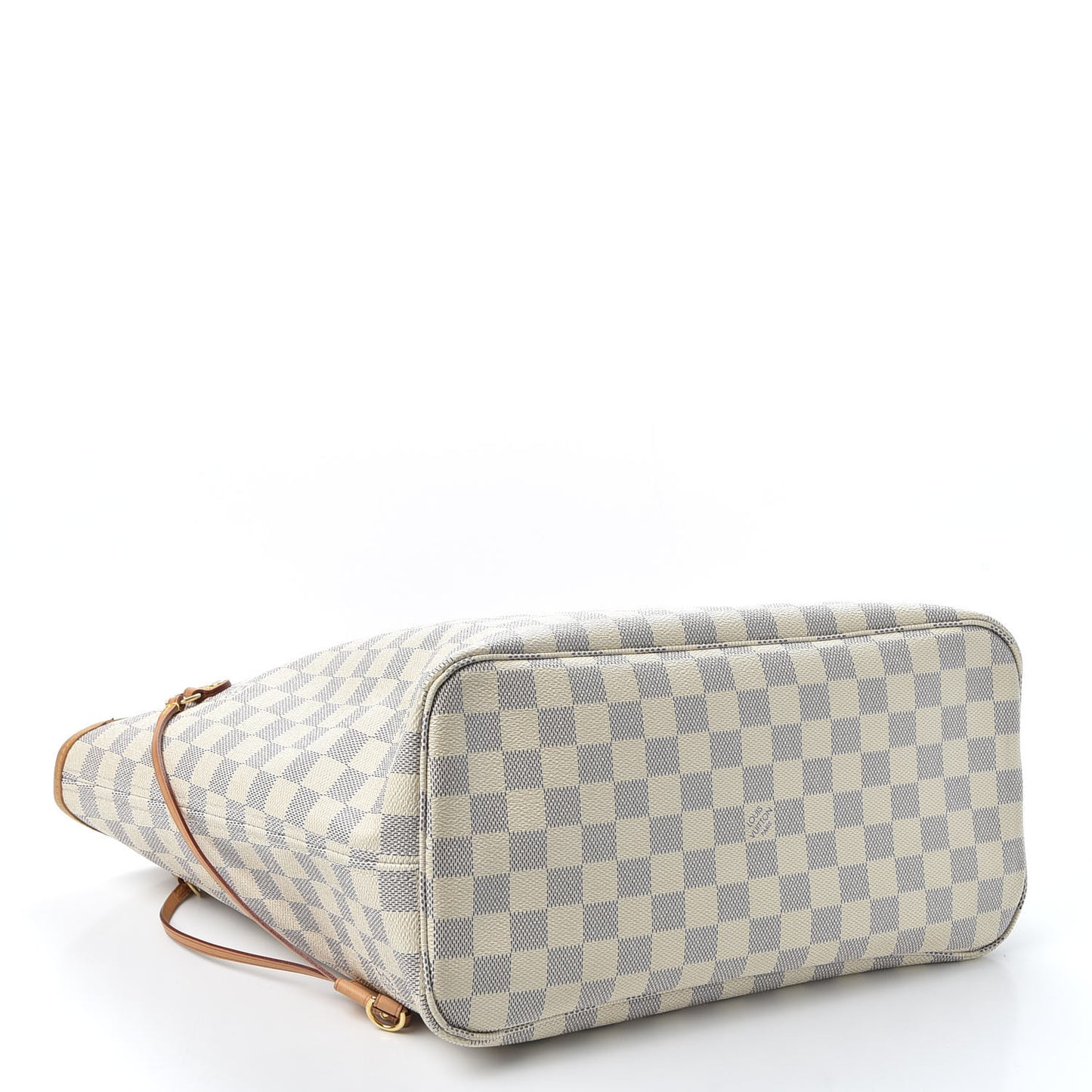 Damier Azur Neo Neverfull MM Rose Ballerine