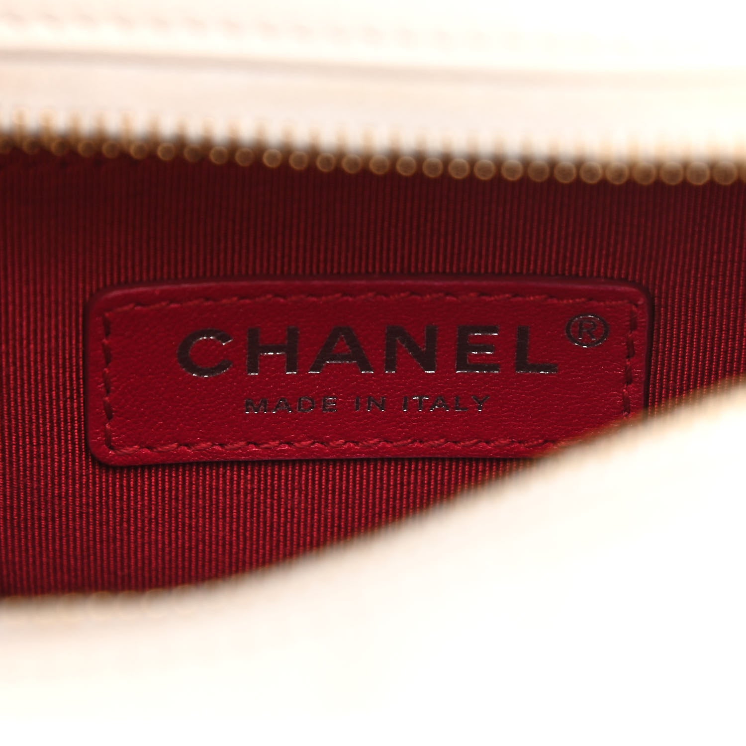 Chanel Aged Calfskin Quilted Small Gabrielle Hobo White 6 of 13