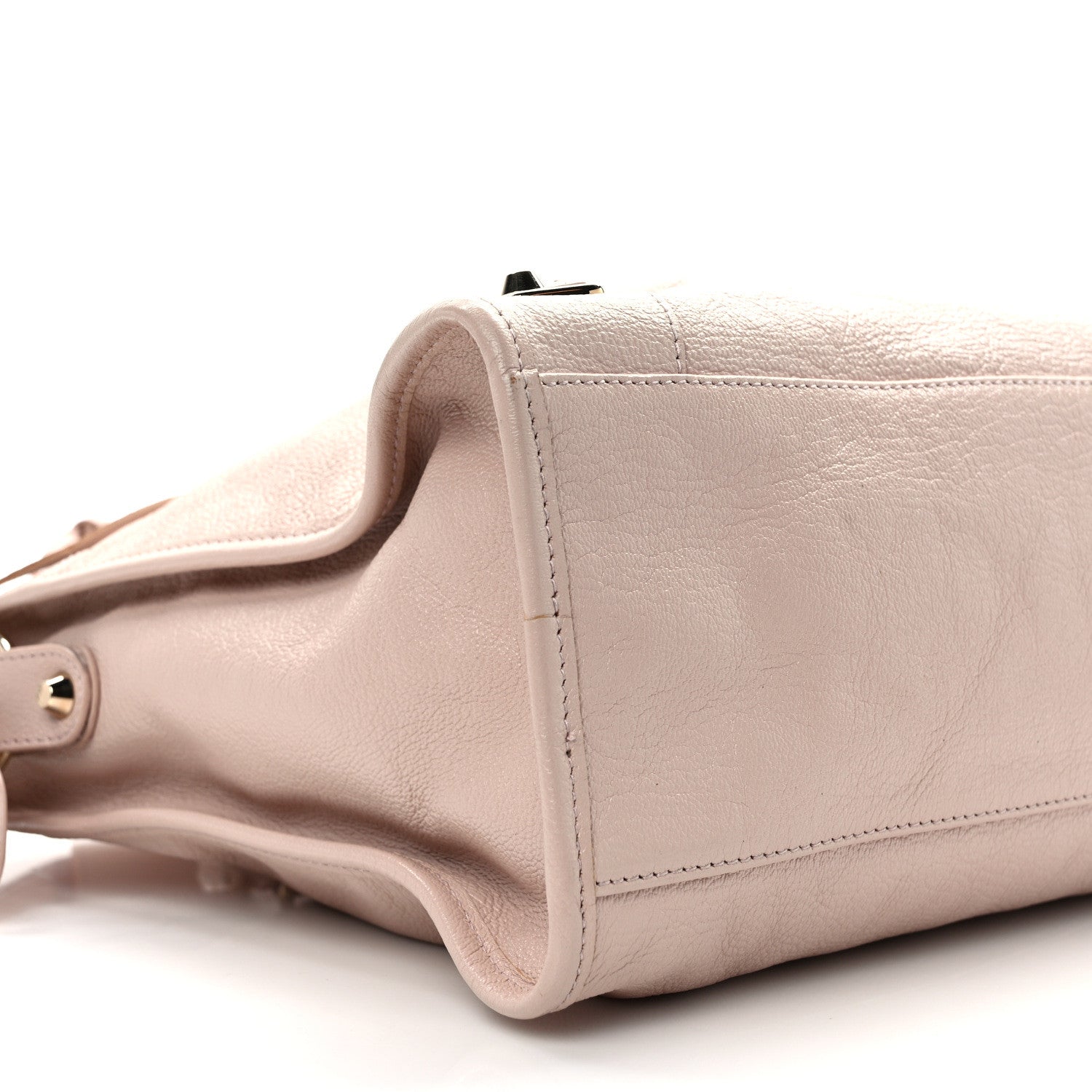 Balenciaga Chevre Silver Metallic Edge Hardware City Rose Aubepine Bois de Rose 10 of 13