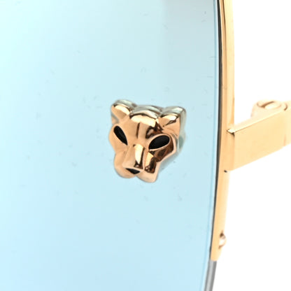 Cartier Panthere De Cartier Sunglasses CT0121S Gold 7 of 8