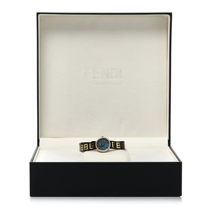 Fendi Stainless Steel Diamond Bezel Blue Mother of Pearl 19mm Fendi Forever Quartz Watch 5 of 5