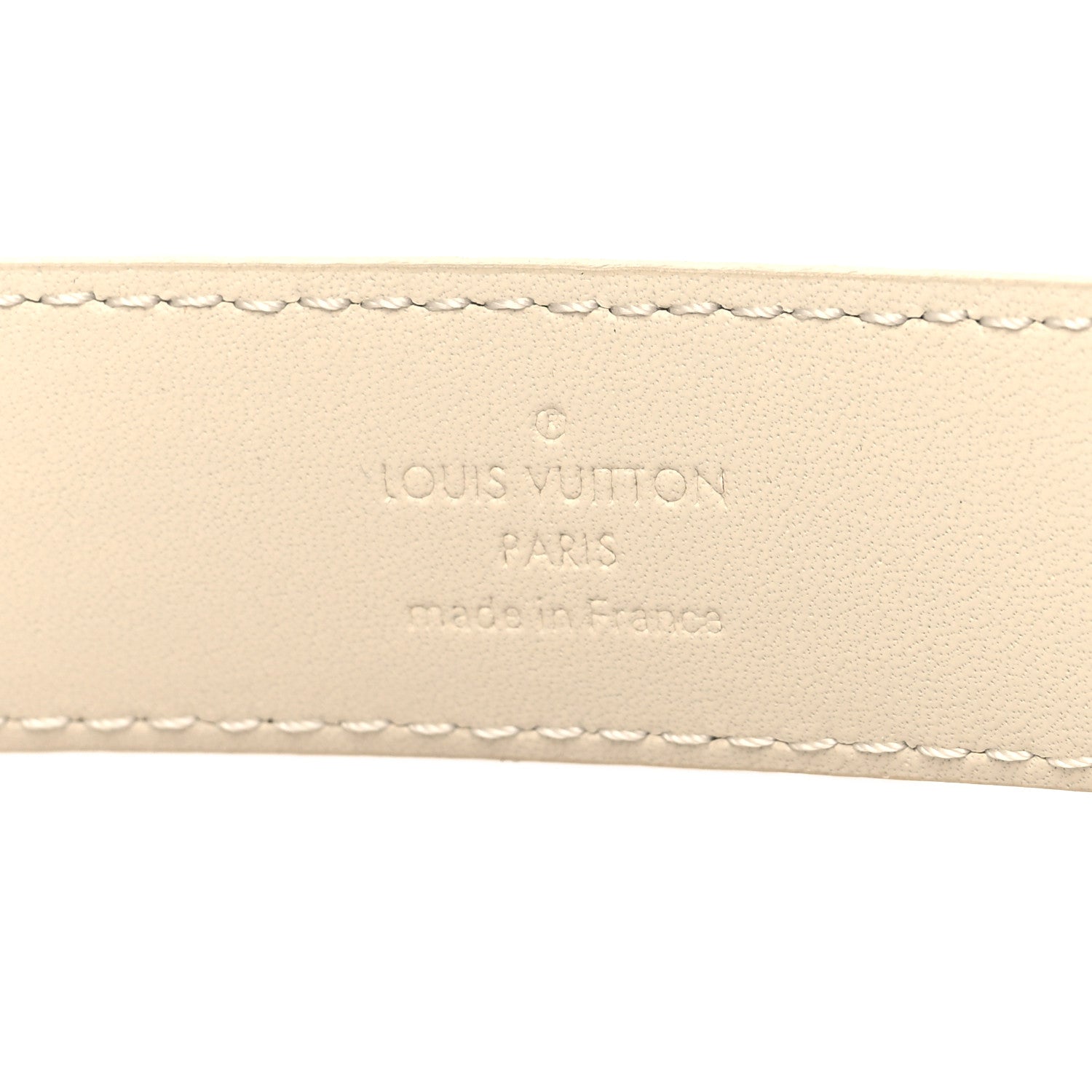 Louis Vuitton Damier Azur LV Initiales Belt 80 32 3 of 4