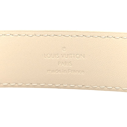 Louis Vuitton Damier Azur LV Initiales Belt 80 32 3 of 4
