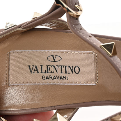 Valentino Garavani Patent Nappa Rockstud Ankle Strap 65mm Pumps 35 Rosso Valentino Poudre 8 of 10