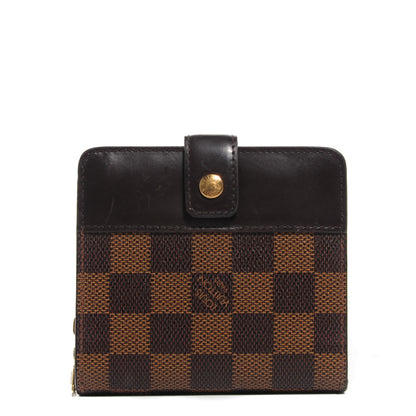 Louis Vuitton Damier Ebene Zippe Zipped Compact Wallet 1 of 7