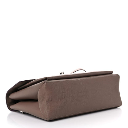 Louis Vuitton Soft Calfskin My Lockme Top Handle Taupe Glace 4 of 14