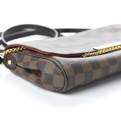 Louis Vuitton Damier Ebene Favorite MM 6 of 10