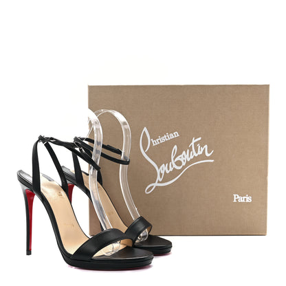 Christian Louboutin Nappa Loubi Queen 120 Pumps 38 Black 8 of 8