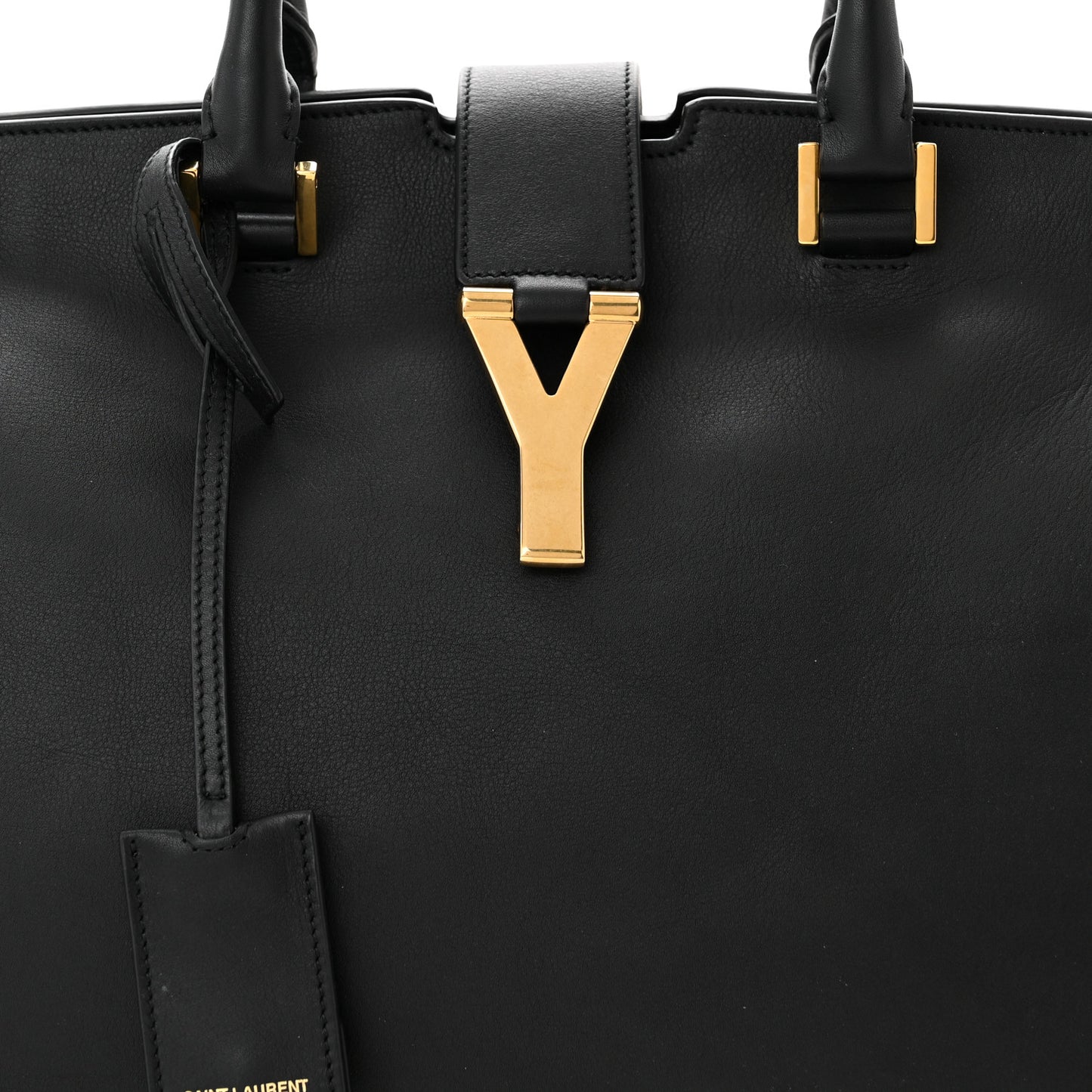 Calfskin Medium Classic Y Cabas Black
