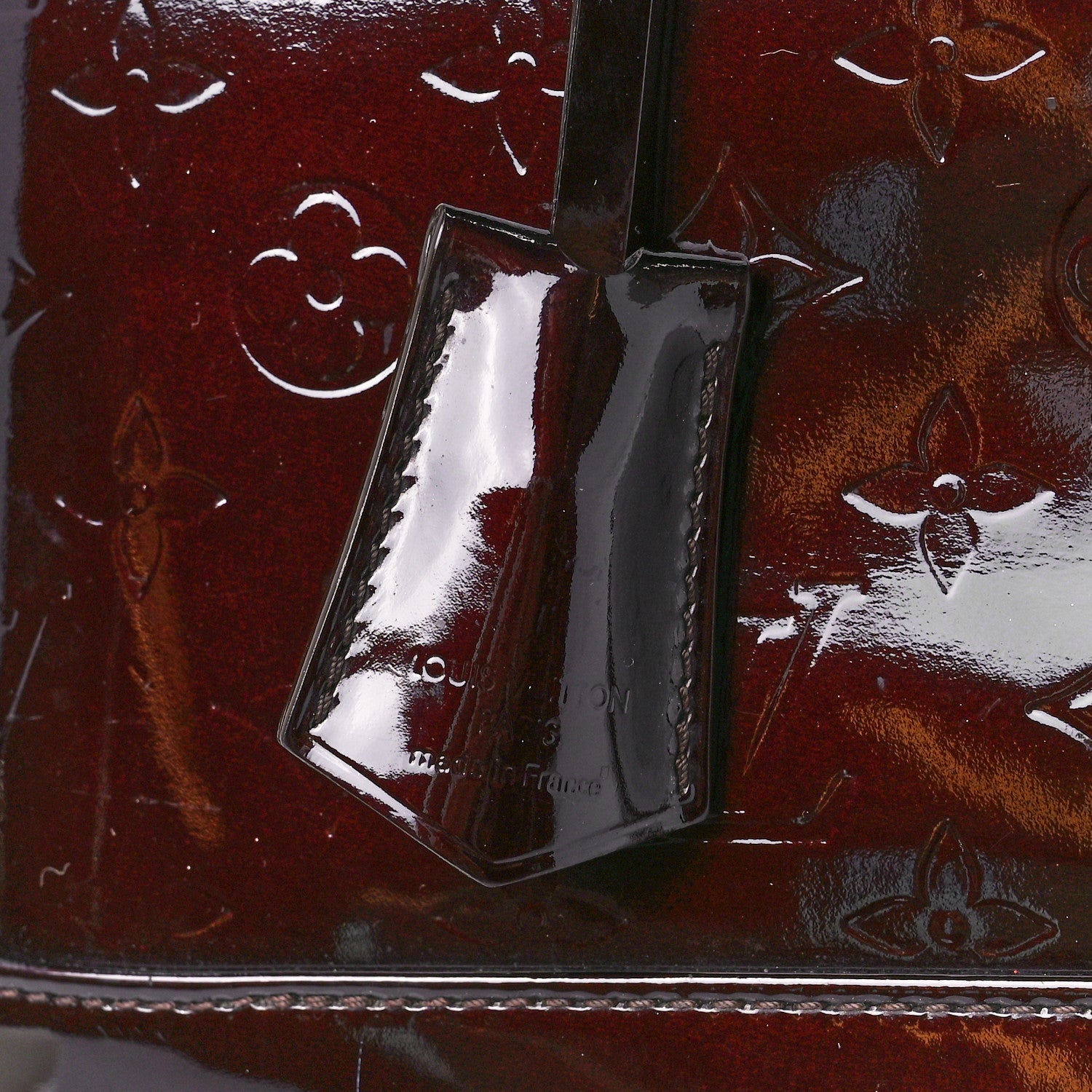 Louis Vuitton Vernis Alma GM Amarante 8 of 12