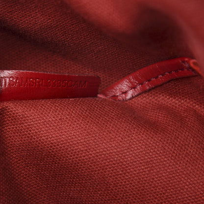 Burberry Haymarket Check Medium Salisbury Tote Military Red 11 of 14