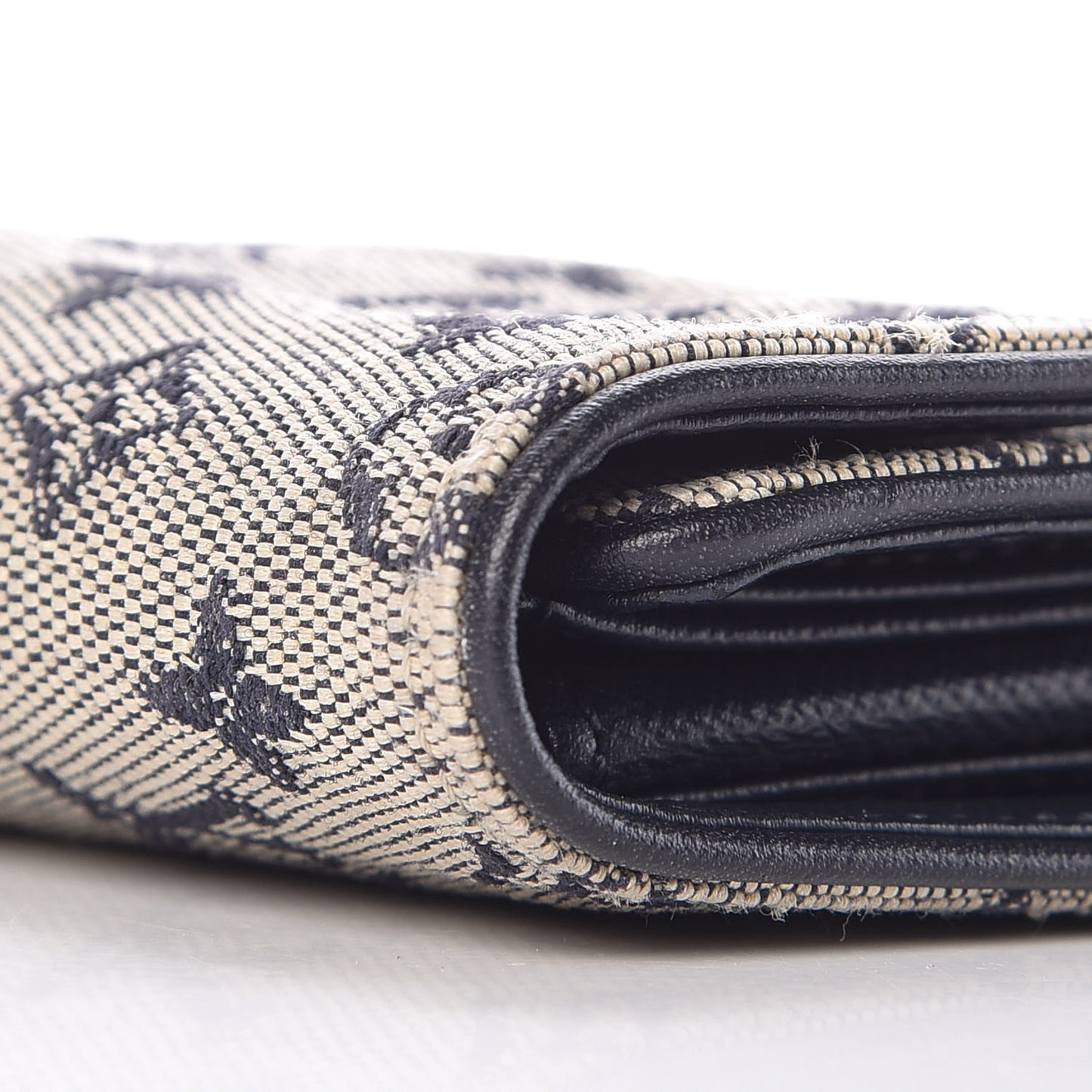 Mini Monogram Compact Wallet Blue