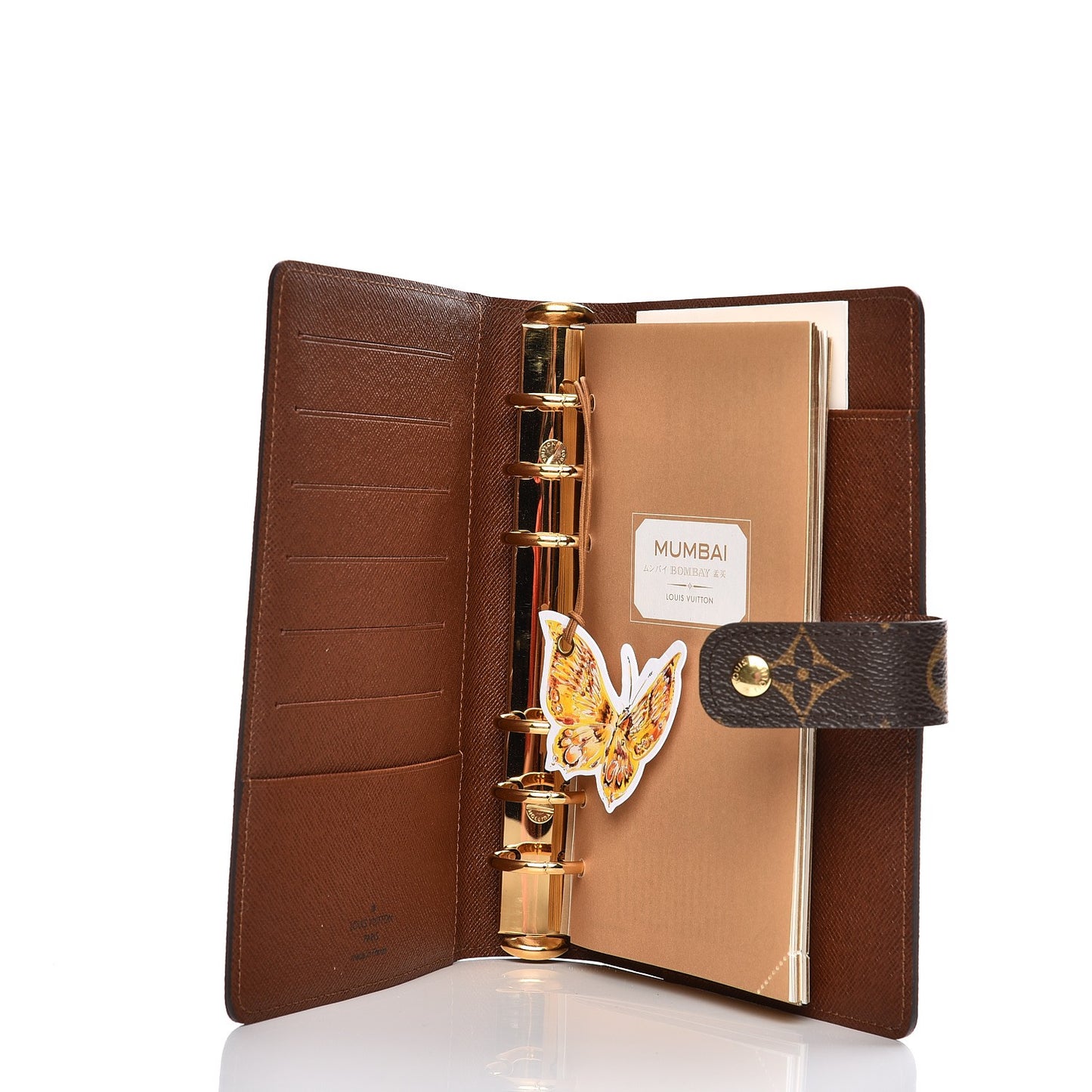 Monogram Medium Ring Agenda Cover