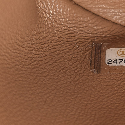 Chanel Caviar Quilted Business Affinity Backpack Beige 6 of 9