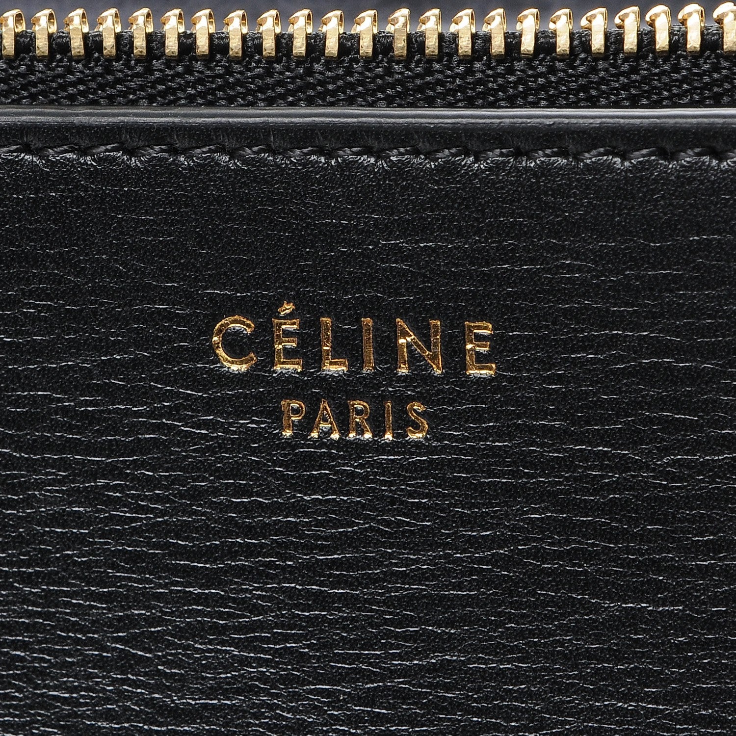 Celine Calfskin Blade Flap Black 6 of 11