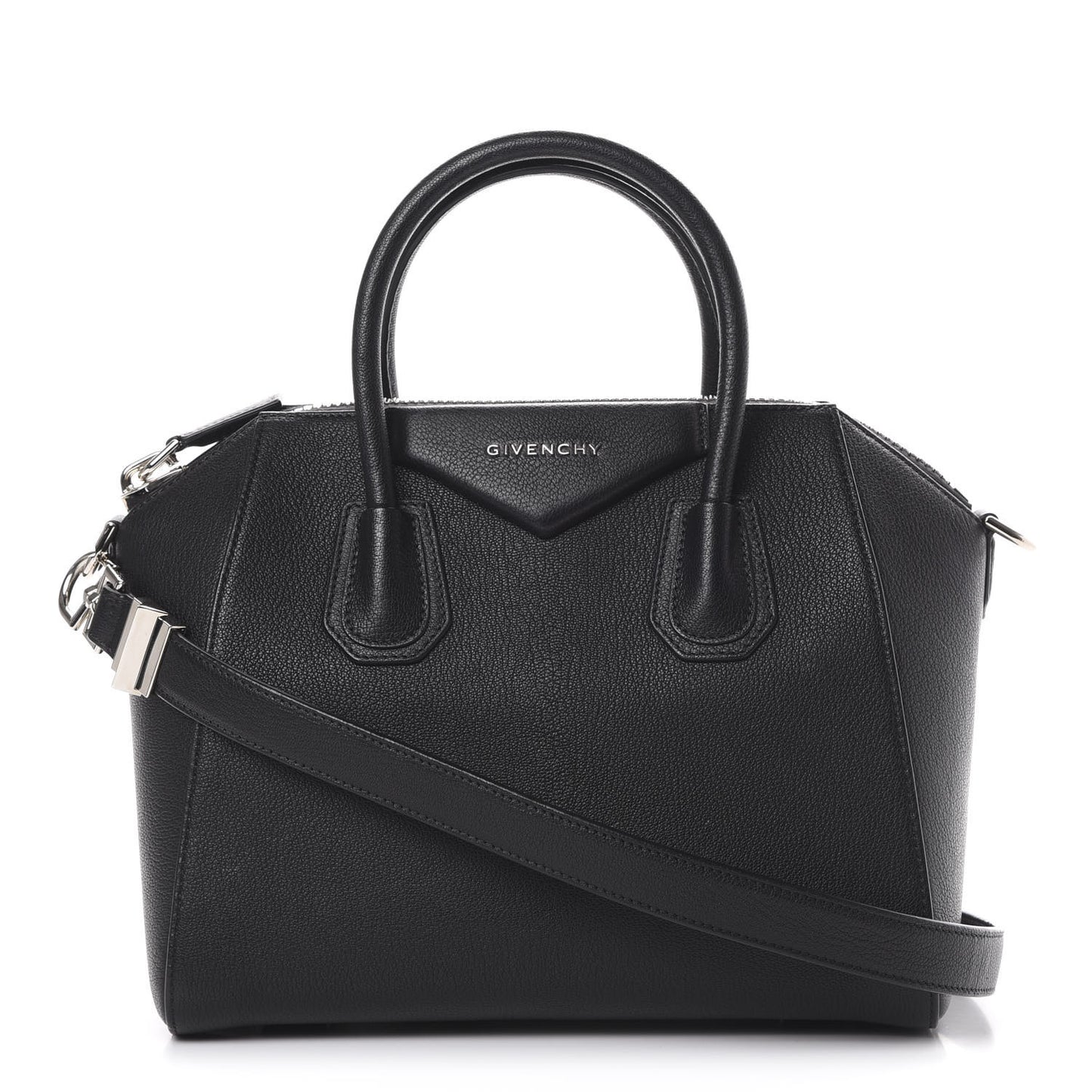 Sugar Goatskin Small Antigona Black