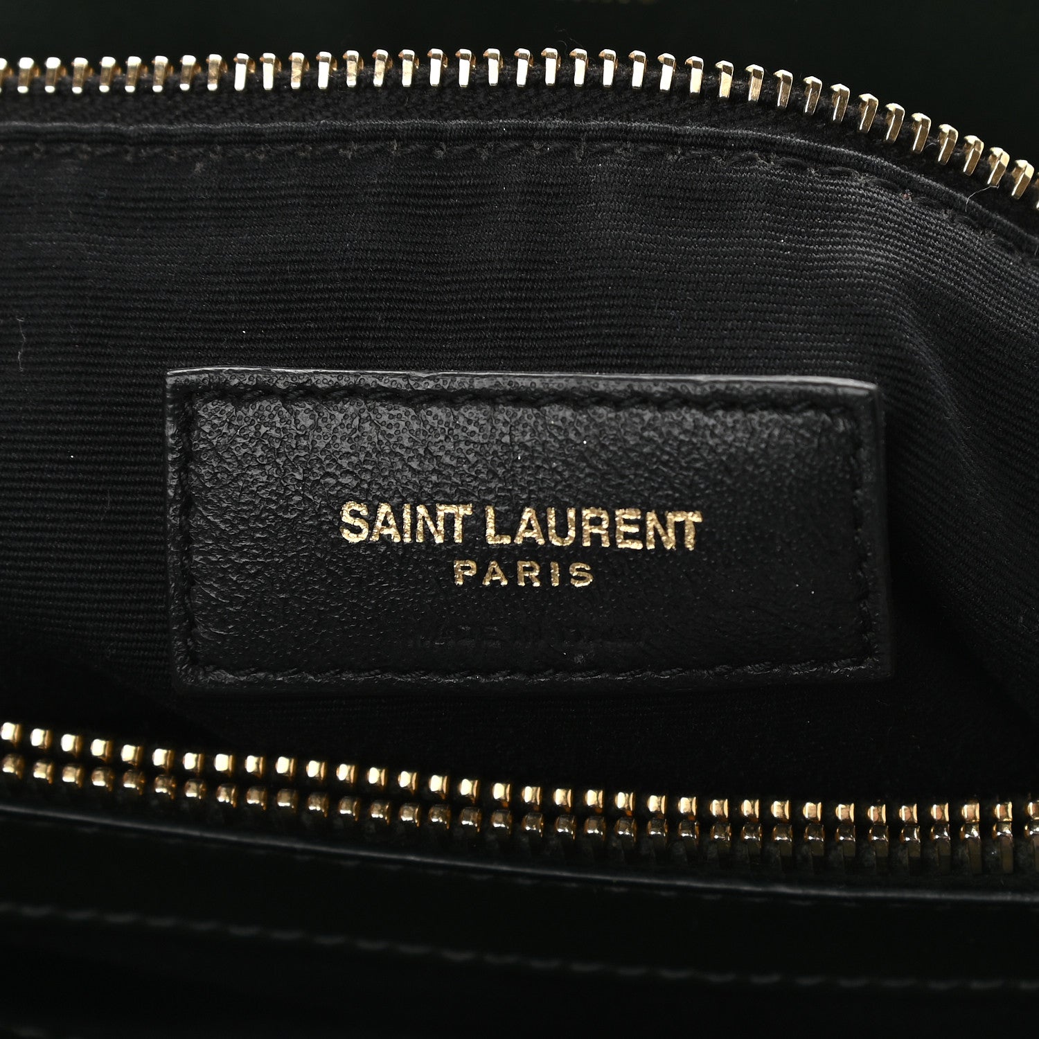 Saint Laurent Calfskin Y Quilted Monogram Medium Loulou Chain Satchel Olive 6 of 11