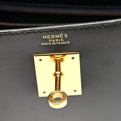 Hermes Box Kelly Sellier 32 Black 6 of 11