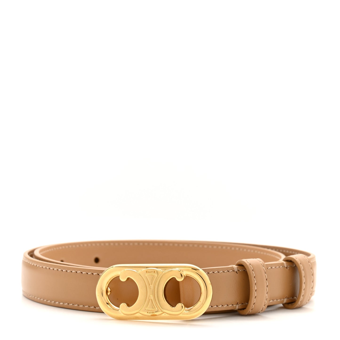 Box Calfskin Small 18mm Maillon Triomphe Belt 70 28 Bronze