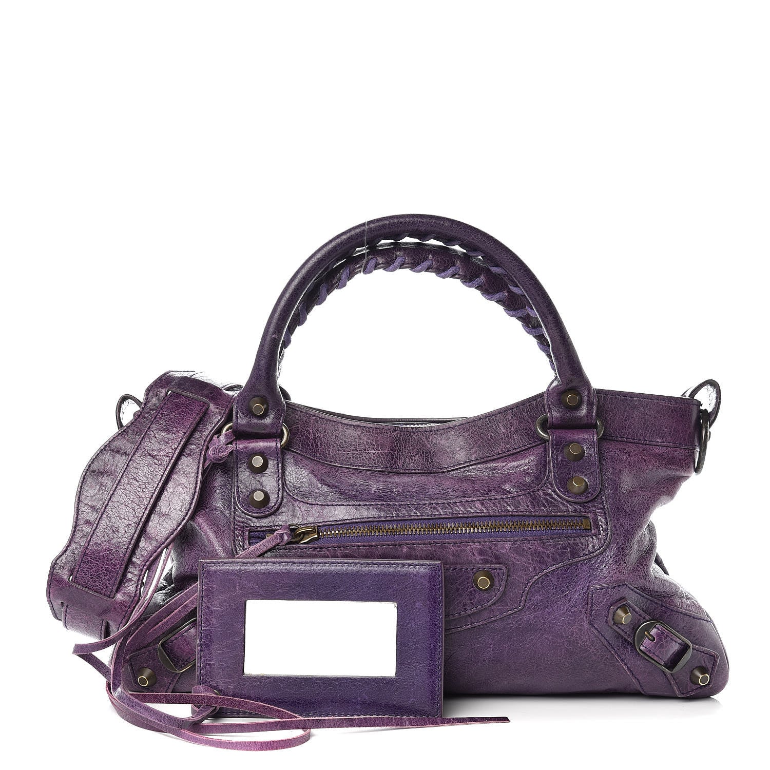 Balenciaga Agneau Classic Hardware First Raisin 1 of 11