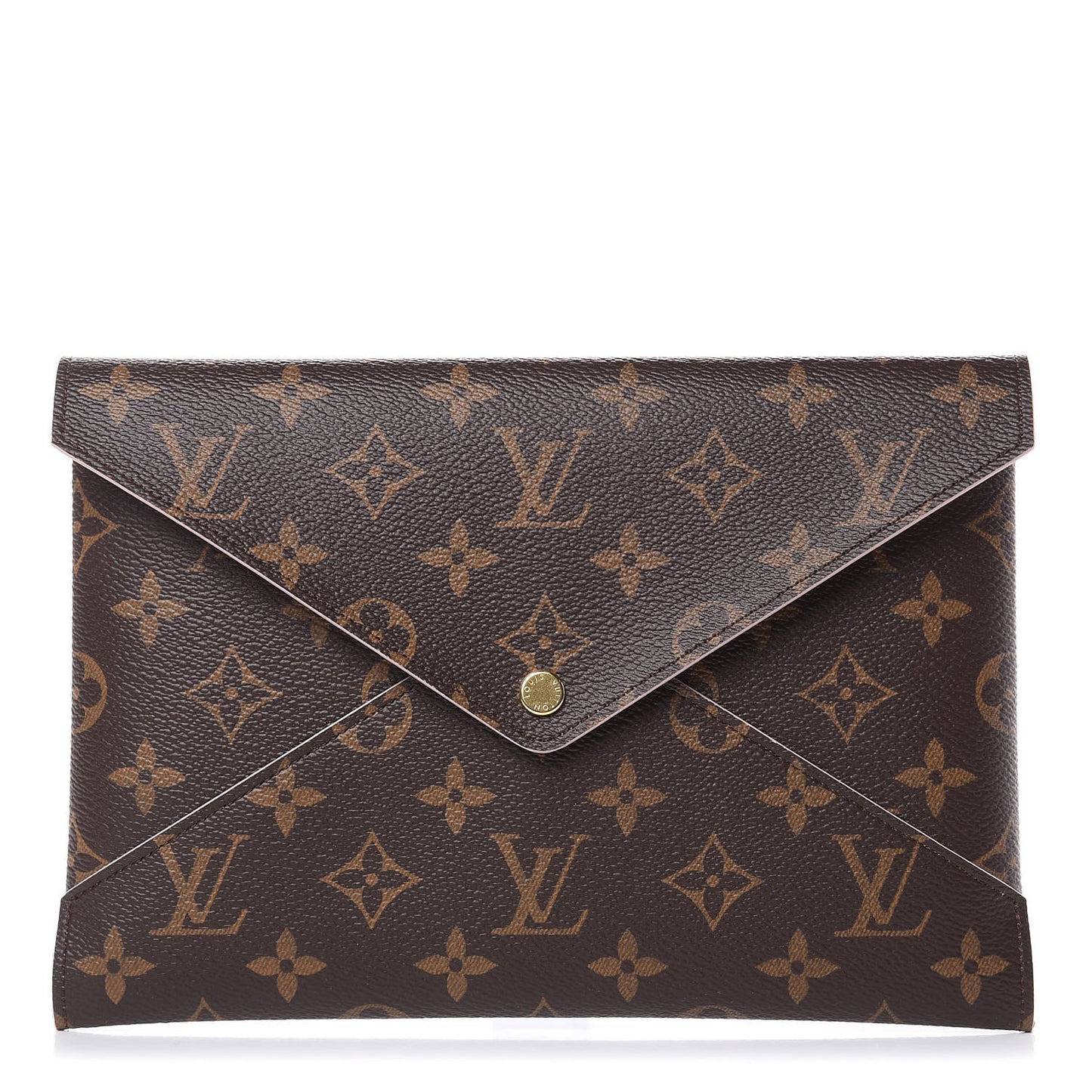 Monogram Large Kirigami Pochette Insert Rose Ballerine