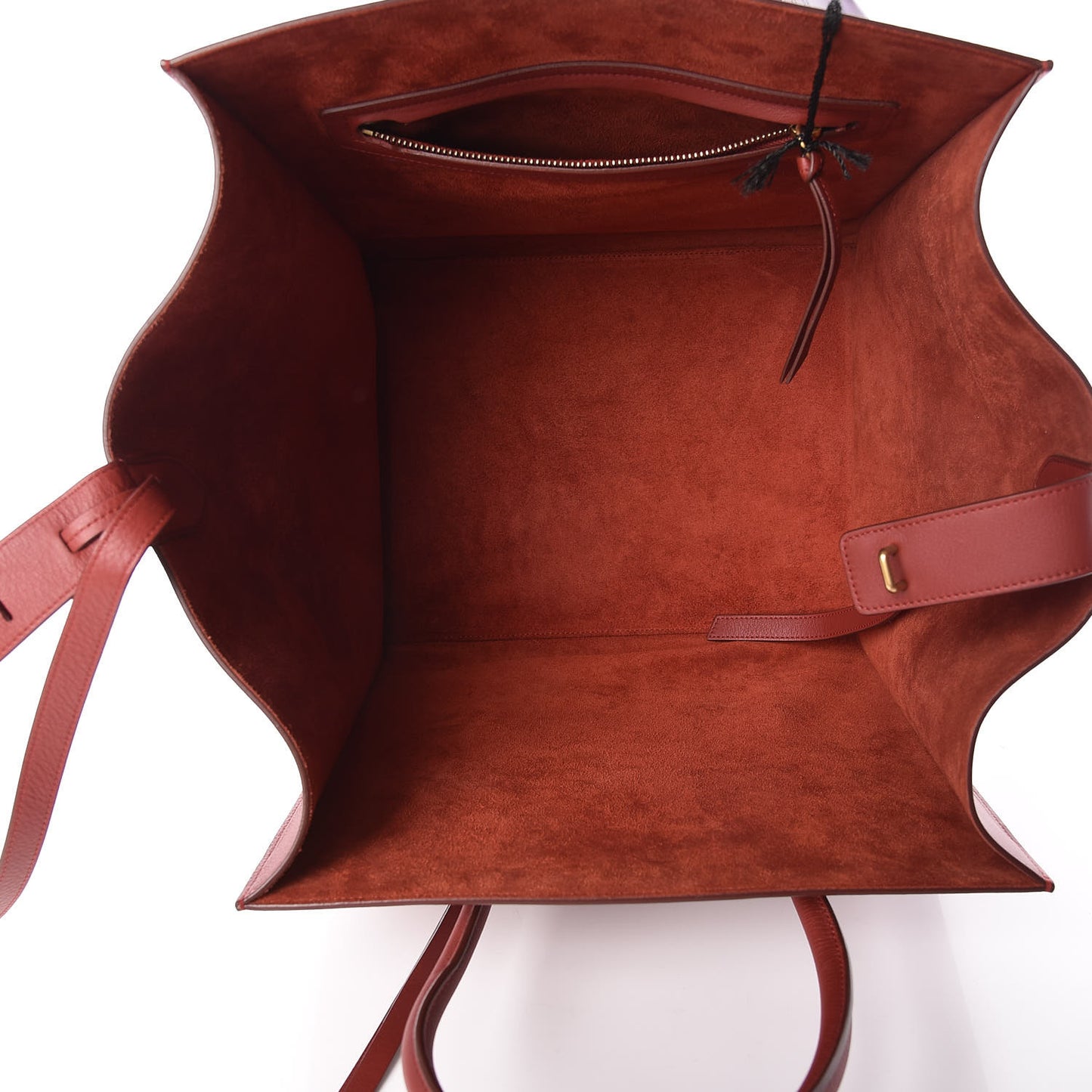 Supple Calfskin Medium Phantom Luggage Merlot