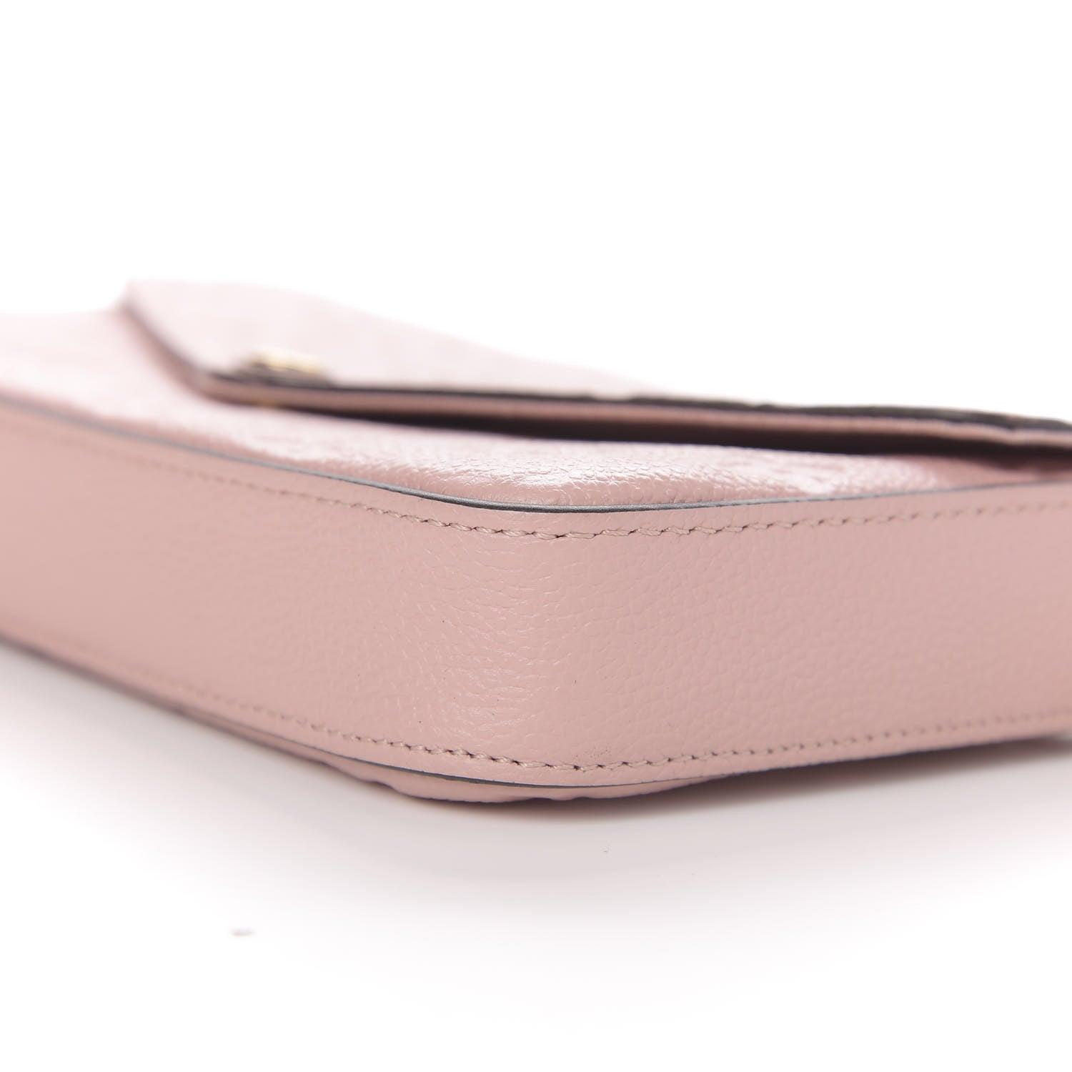 Louis Vuitton Empreinte Pochette Felicie Chain Wallet Rose Poudre 9 of 10