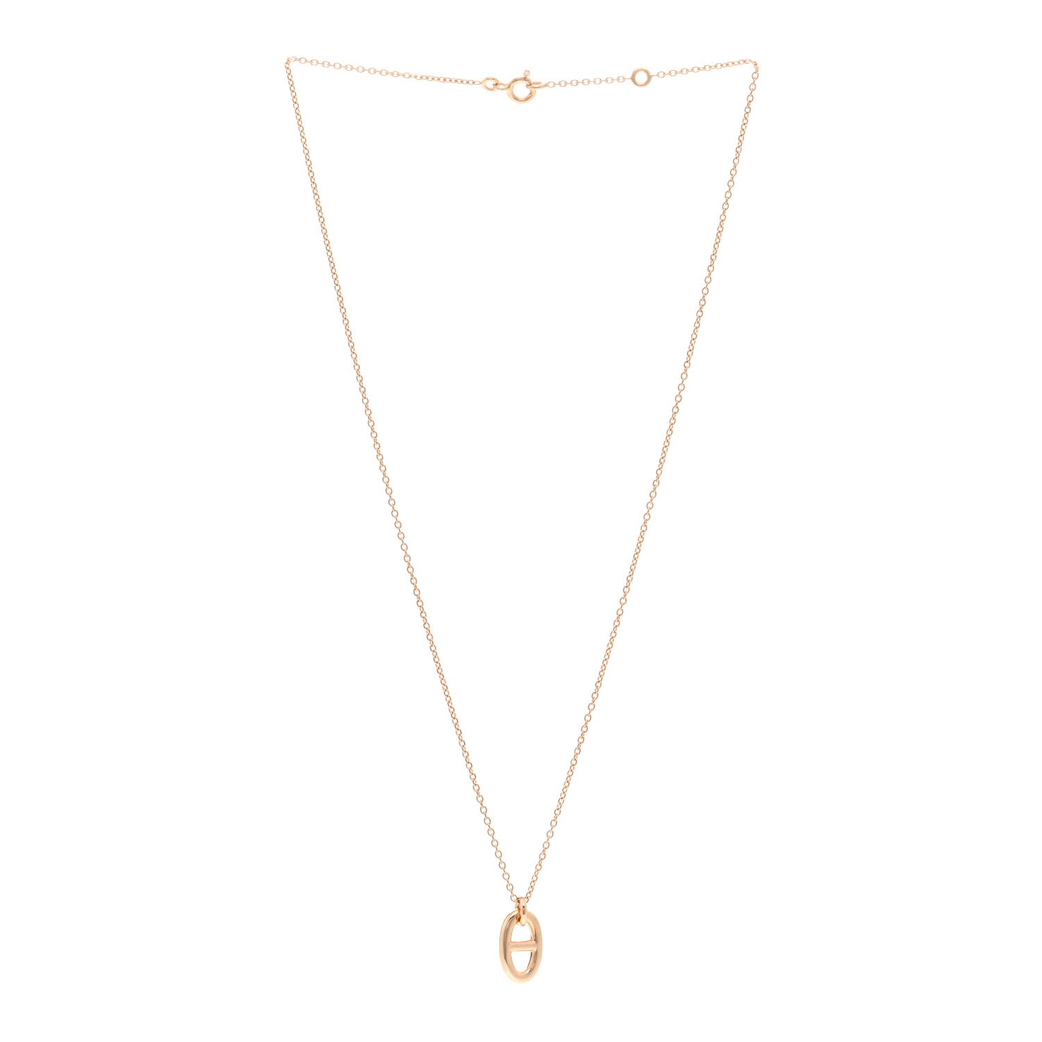 Hermes 18K Rose Gold PM Farandole Pendant Necklace 4 of 4