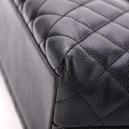 Chanel Caviar Quilted Jumbo Kelly Flap Black 10 of 16