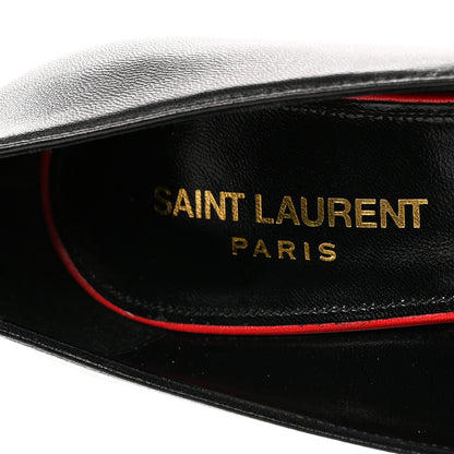 Saint Laurent Calfskin Anja 85 Pumps 36 Manto Naturale 18 of 19