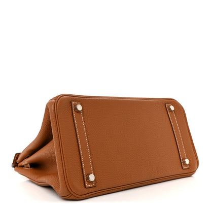 Hermes Togo Birkin 30 Gold 4 of 13