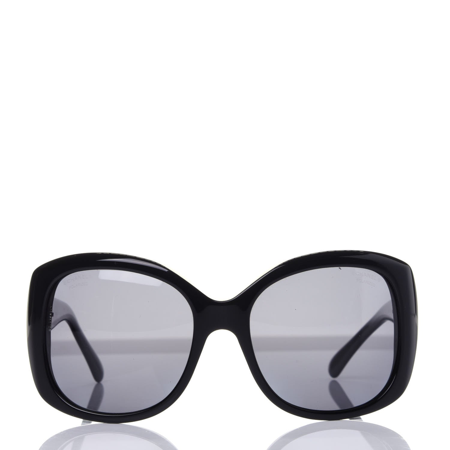 Chanel Acetate CC Sunglasses 5183 Black 2 of 8