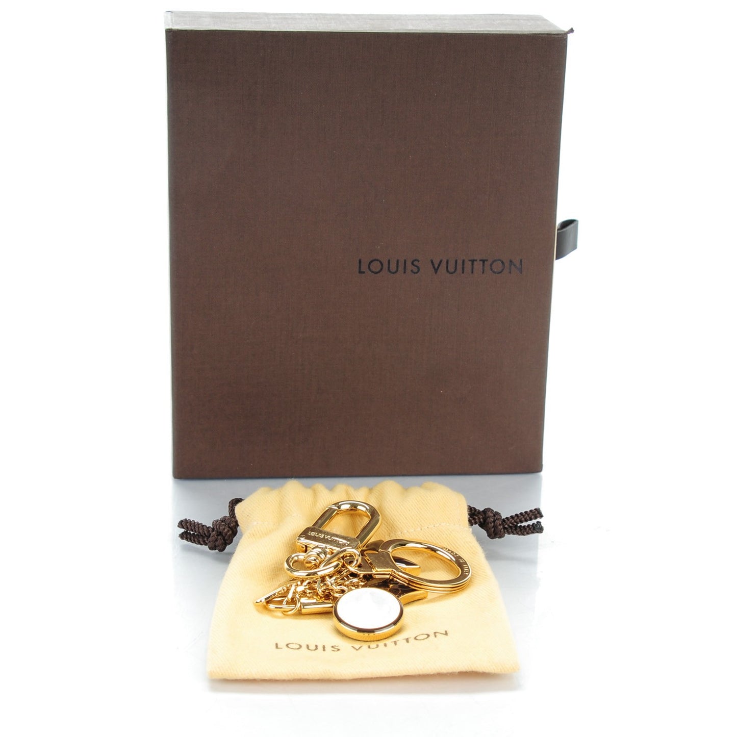 Pastilles Key Chain Bag Charm Amarante