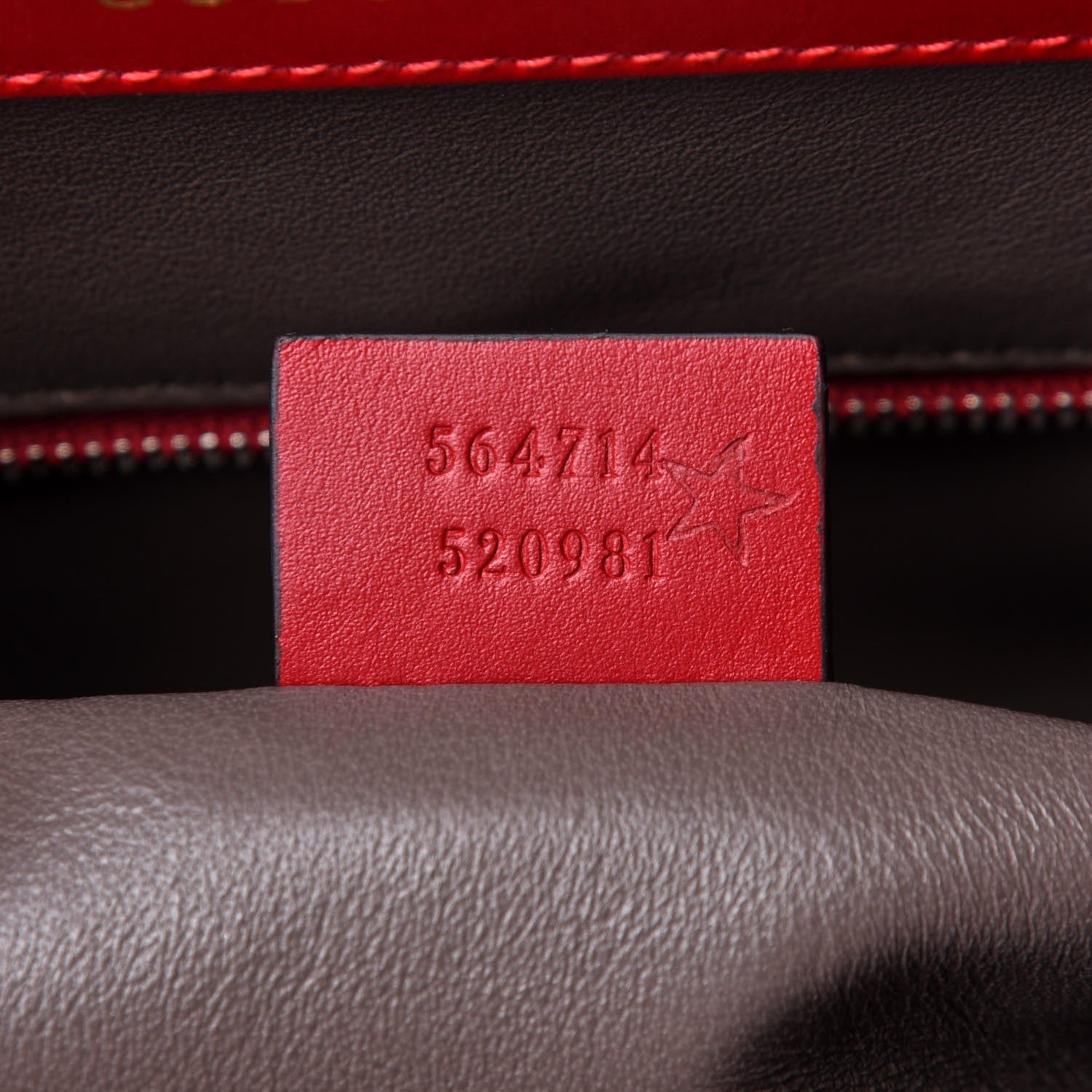Gucci Shibuya Calfskin Medium Zumi Top Handle Bag Hibiscus Red 7 of 10