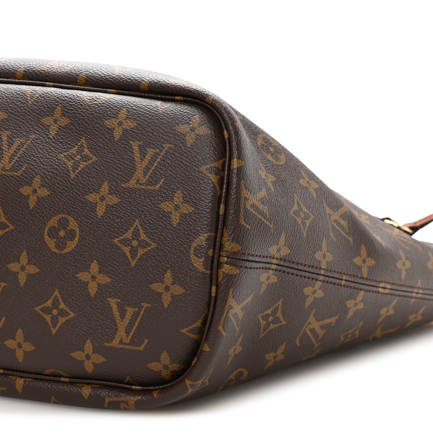 Louis Vuitton Monogram Calfskin Neo Neverfull Inside Out MM Tan 17 of 18