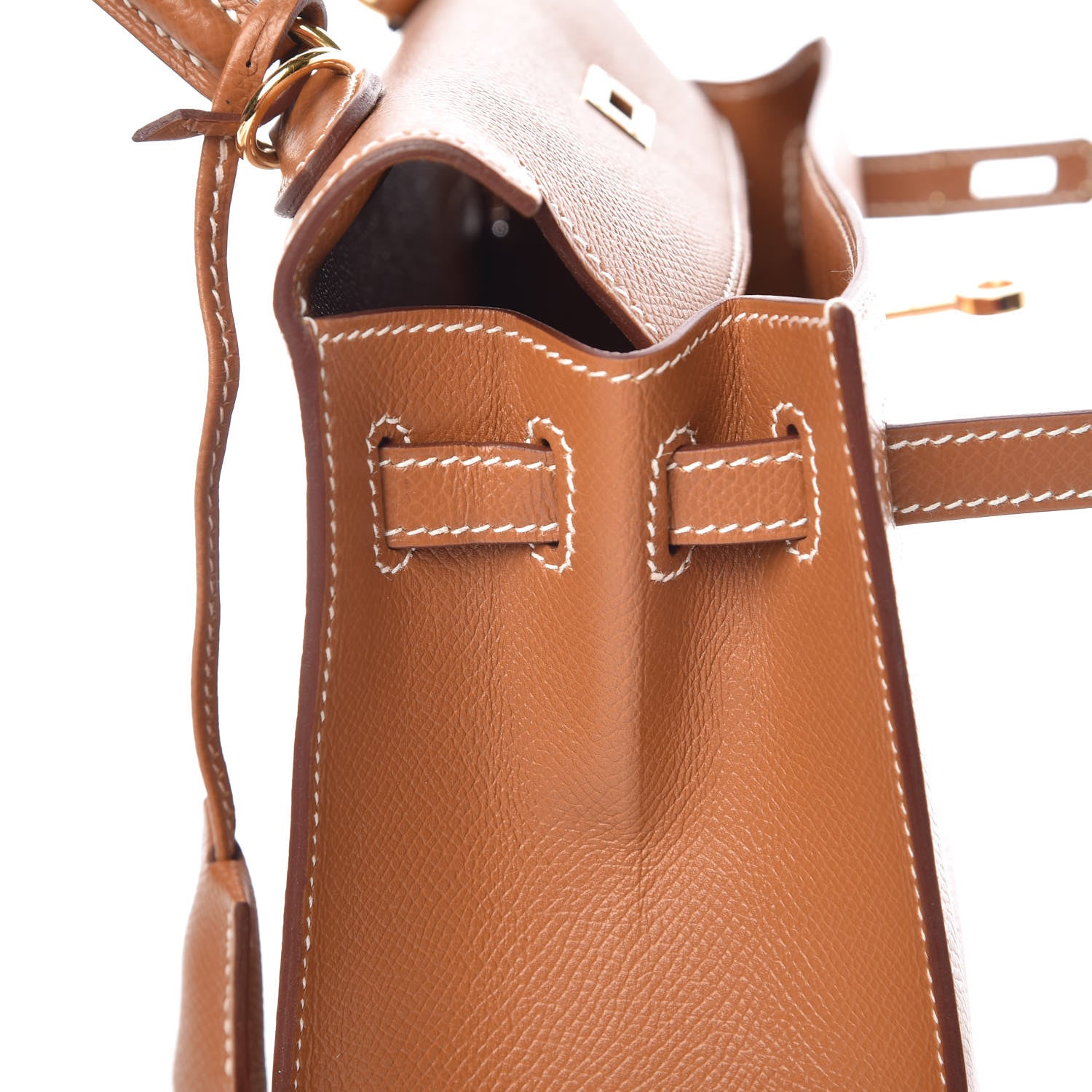 Hermes Epsom Kelly Sellier 25 Gold 42 of 46