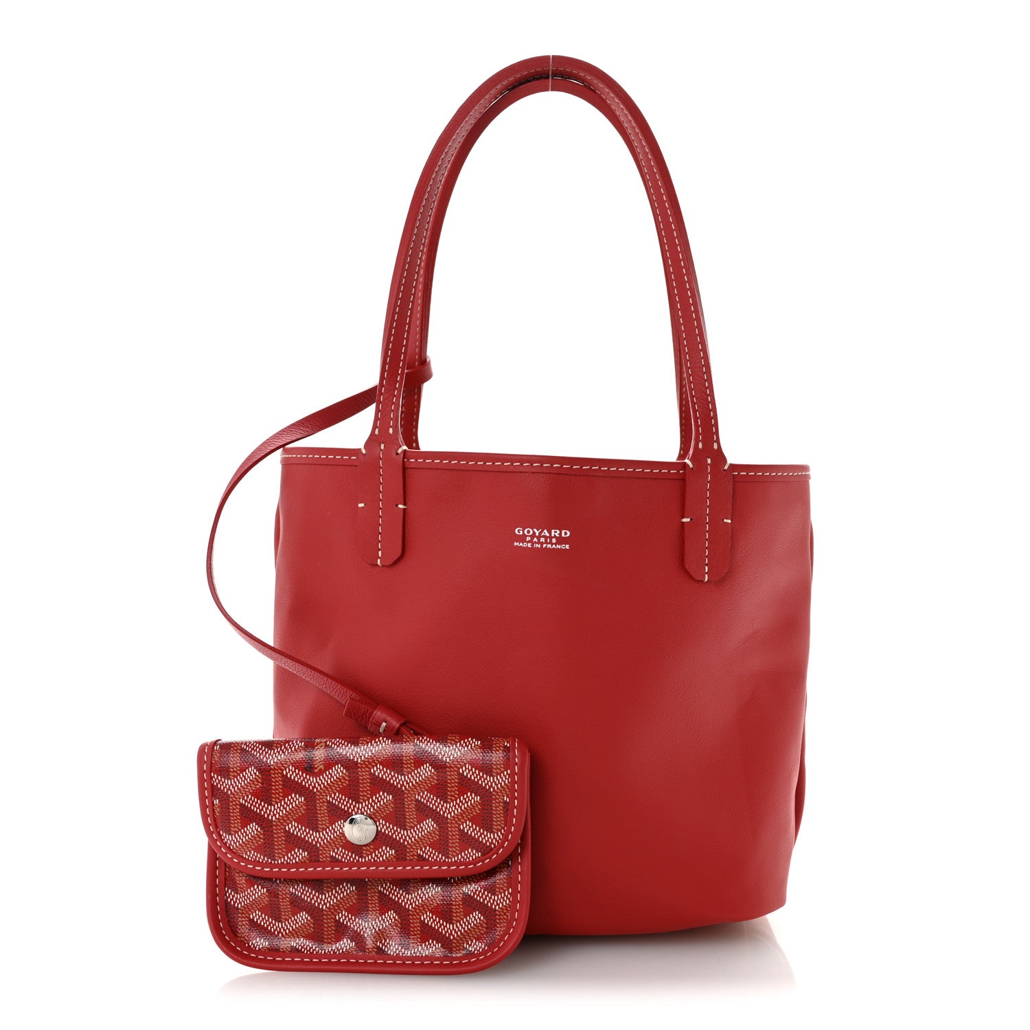 Goyard Goyardine Reversible Mini Anjou Red 12 of 17