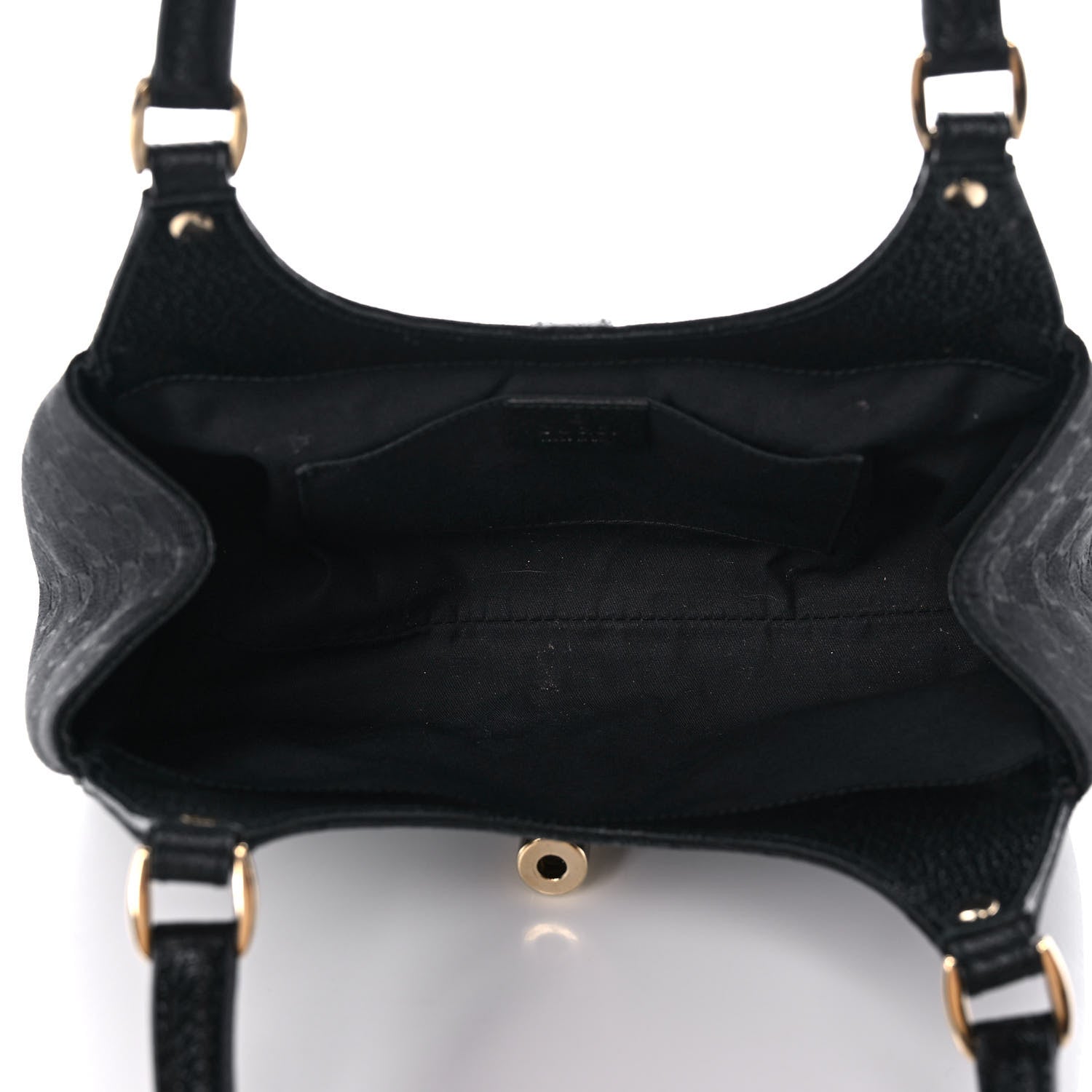 Gucci Monogram Jackie O Hobo Black 5 of 12