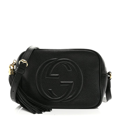 Gucci Pebbled Calfskin Small Soho Disco Bag Black 1 of 12