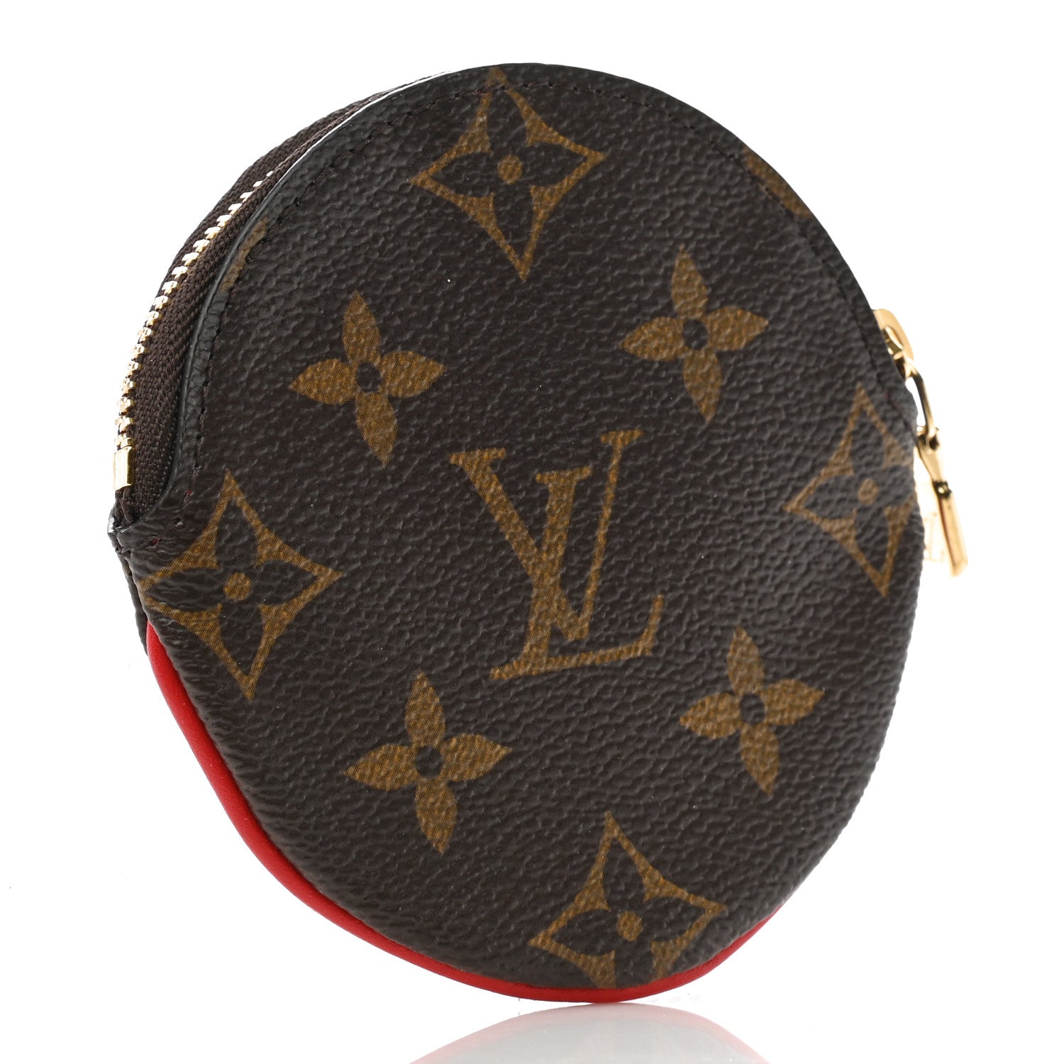 Louis Vuitton Monogram 2020 Christmas Animation Bumper Cars Round Coin Purse Coquelicot 3 of 7