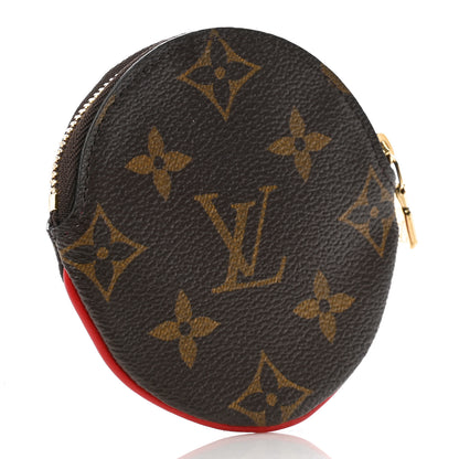 Louis Vuitton Monogram 2020 Christmas Animation Bumper Cars Round Coin Purse Coquelicot 3 of 7