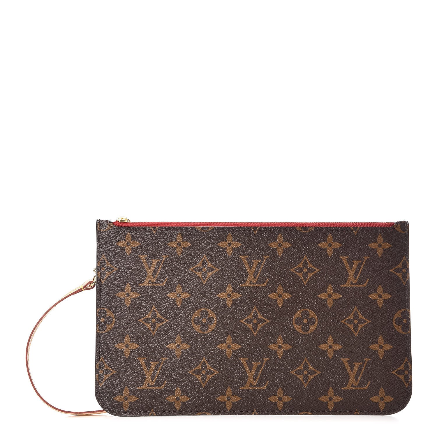 Louis Vuitton Monogram Neverfull MM GM Pochette Cherry 1 of 8